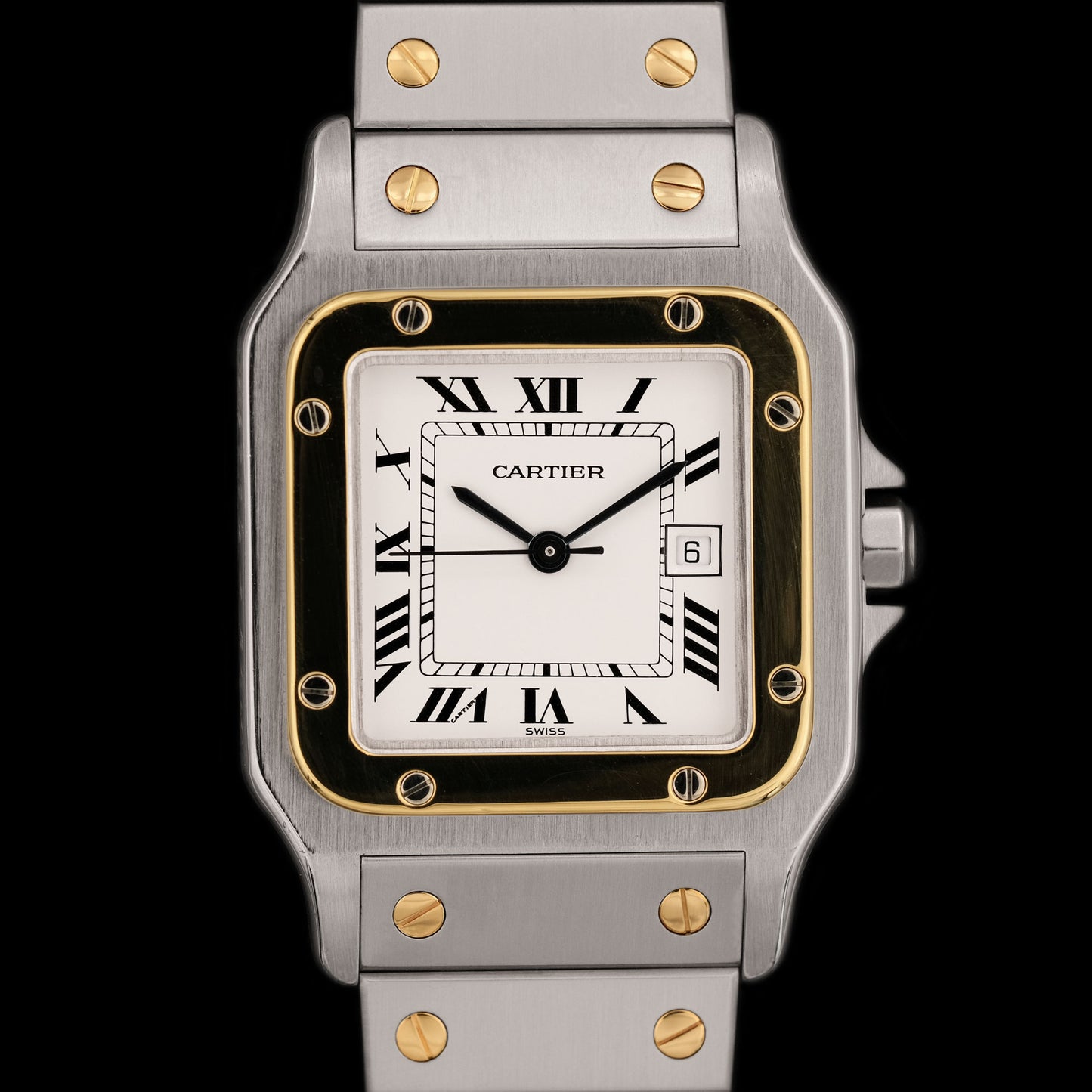 Cartier Santos Carreé 2961 de 1980s