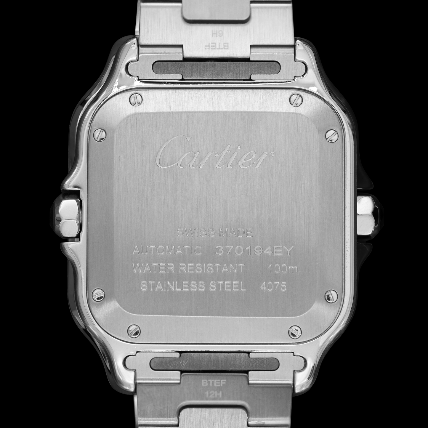 Cartier Santos Medium Blue Dial 35 mm Ref. WSSA0063 Full set de 2024