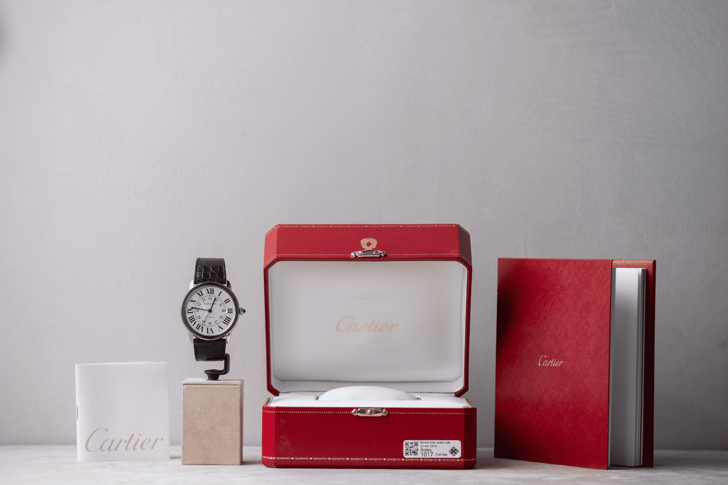 Cartier Ronde Solo XL 42 mm Ref. 3802 de 2016 Full Set