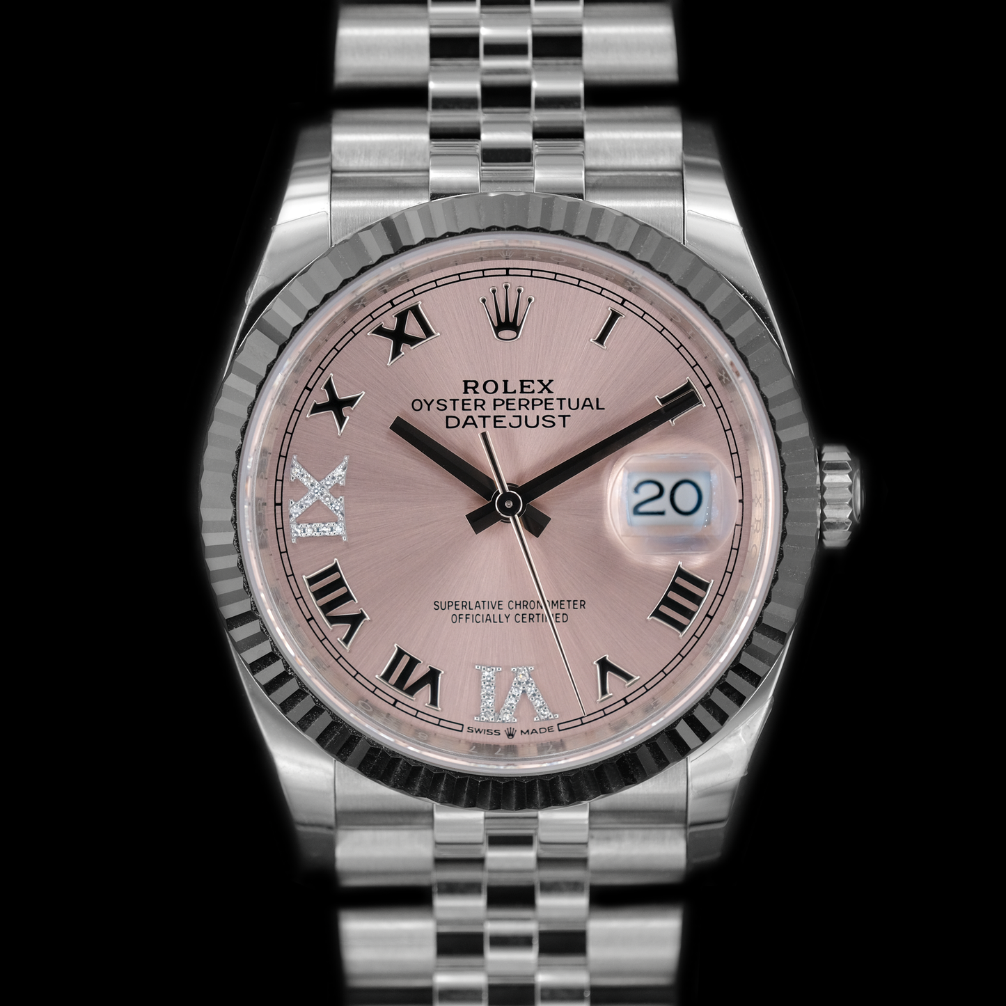 Rolex Datejust 36 mm Jubilee Rosa 126234 - Full Set de 2023