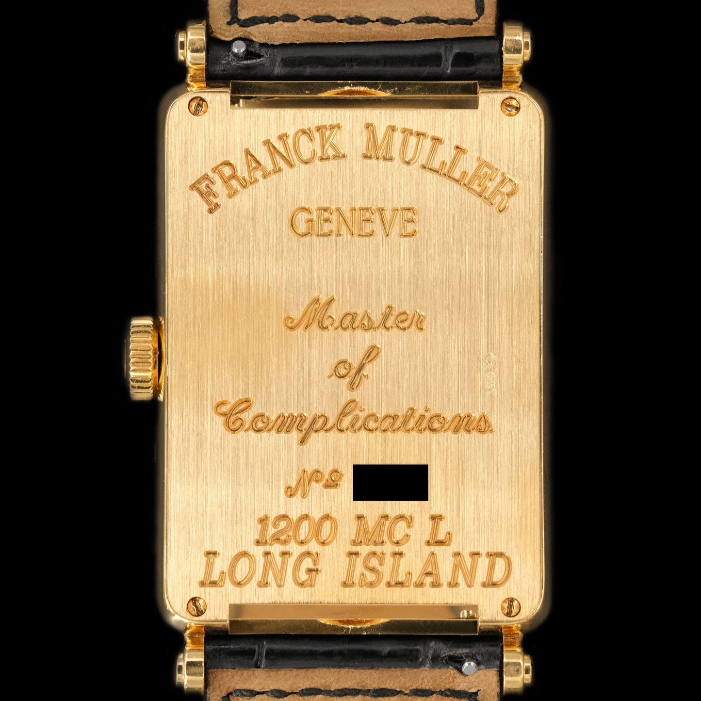 Franck Muller Long Island Triple Calendar Moonphase 1200 MC L Full-Set de 2003