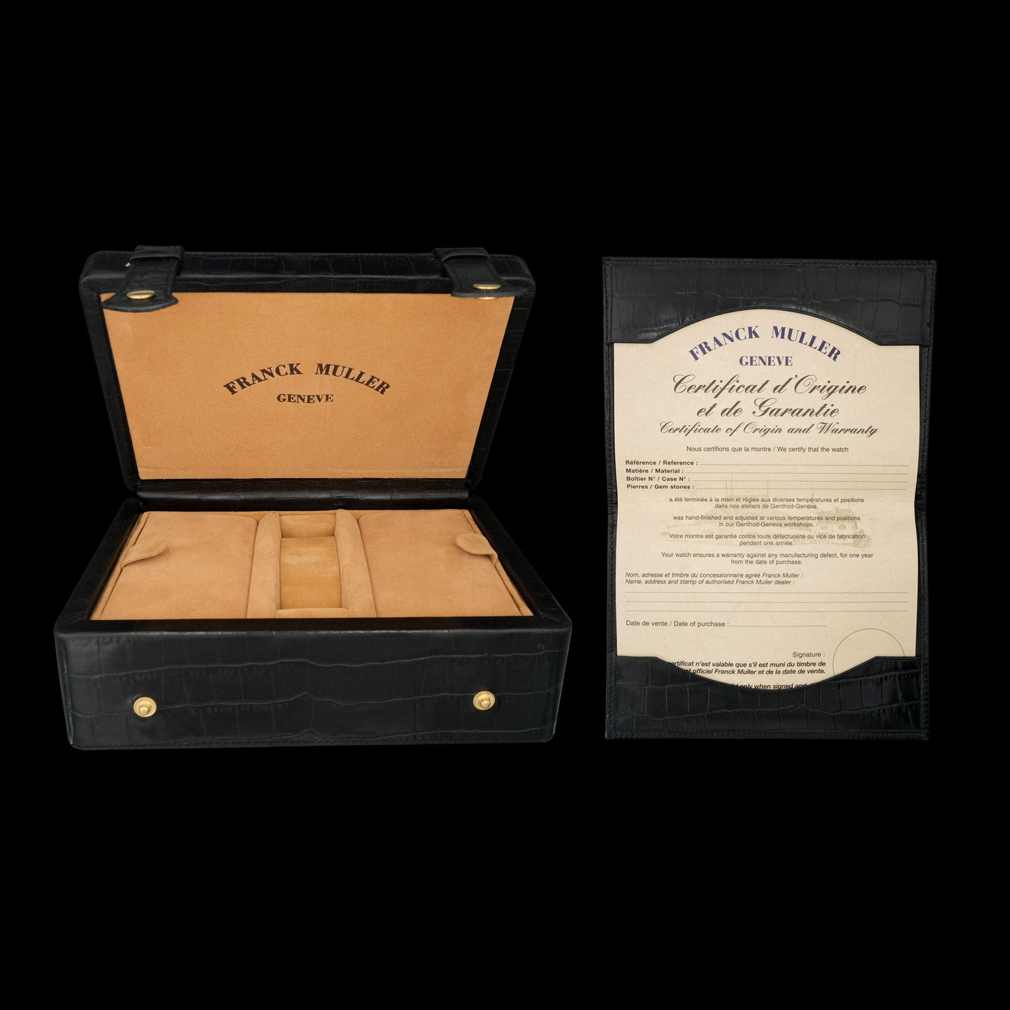 Franck Muller Long Island Triple Calendar Moonphase 1200 MC L Full-Set de 2003