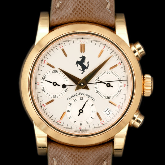 Girard Perregaux Chronograph Ferrari Rose Gold 8020 de 2003