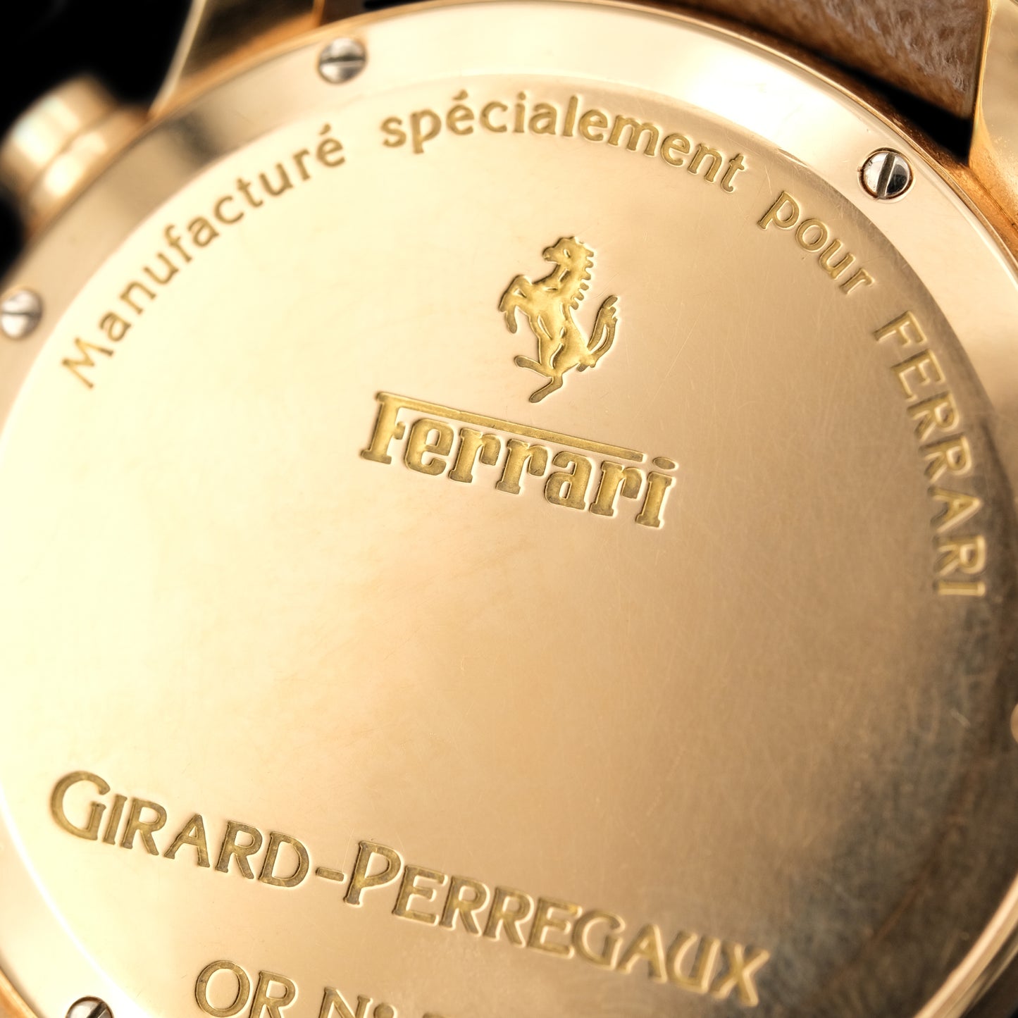 Girard Perregaux Chronograph Ferrari Rose Gold 8020 de 2003