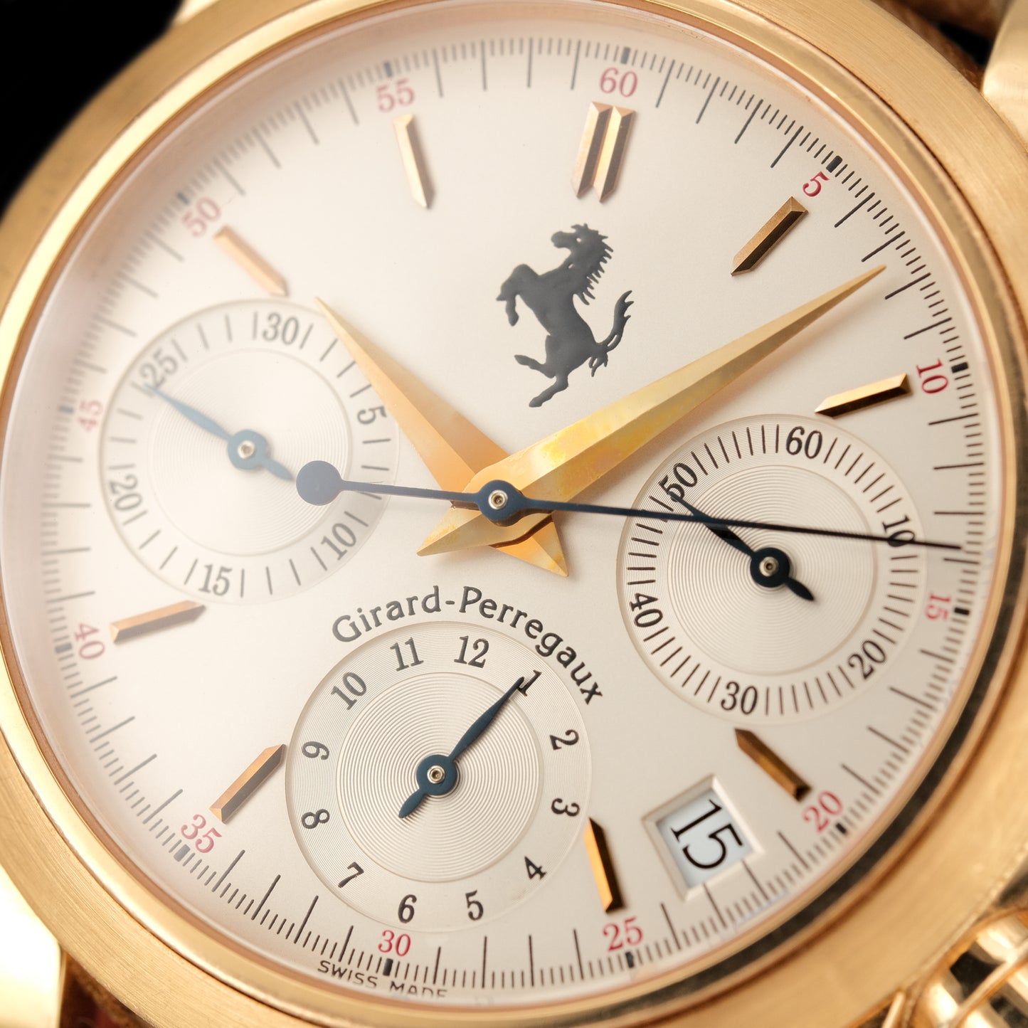 Girard Perregaux Chronograph Ferrari Rose Gold 8020 de 2003
