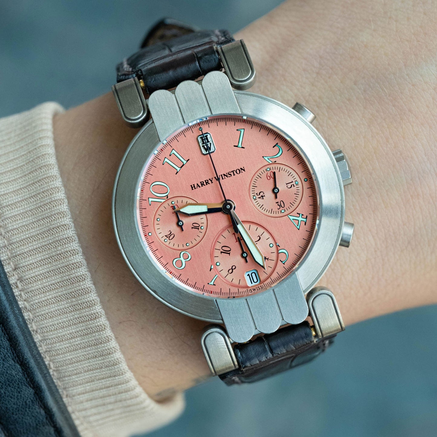 Harry Winston Zalium Prototype 1/10 Salmon z1  Chronograph de 2005