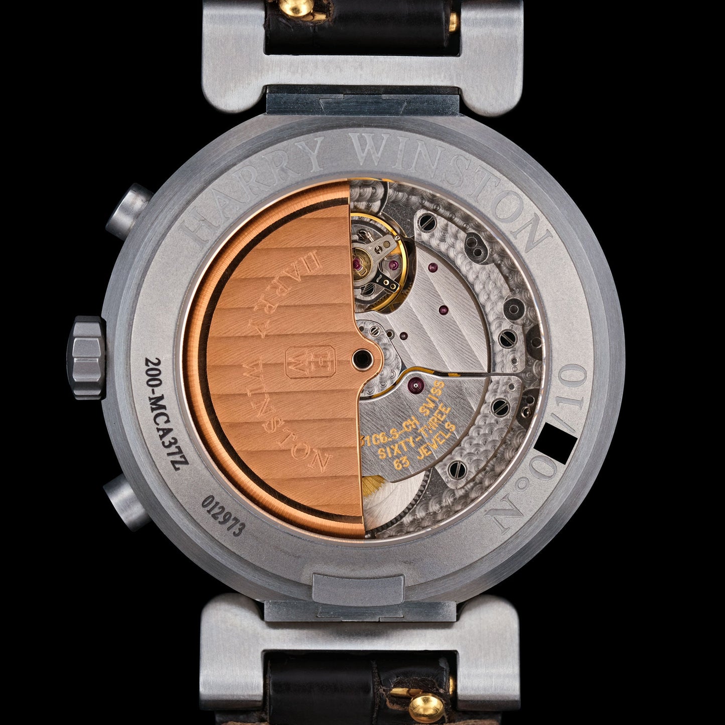 Harry Winston Zalium Prototype 1/10 Salmon z1  Chronograph de 2005