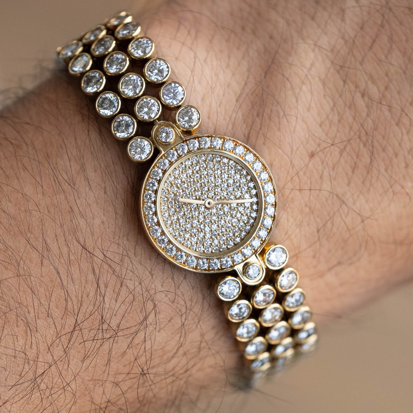 Harry Winston Premier ref.1914 Diamond Set Pavé de 1997