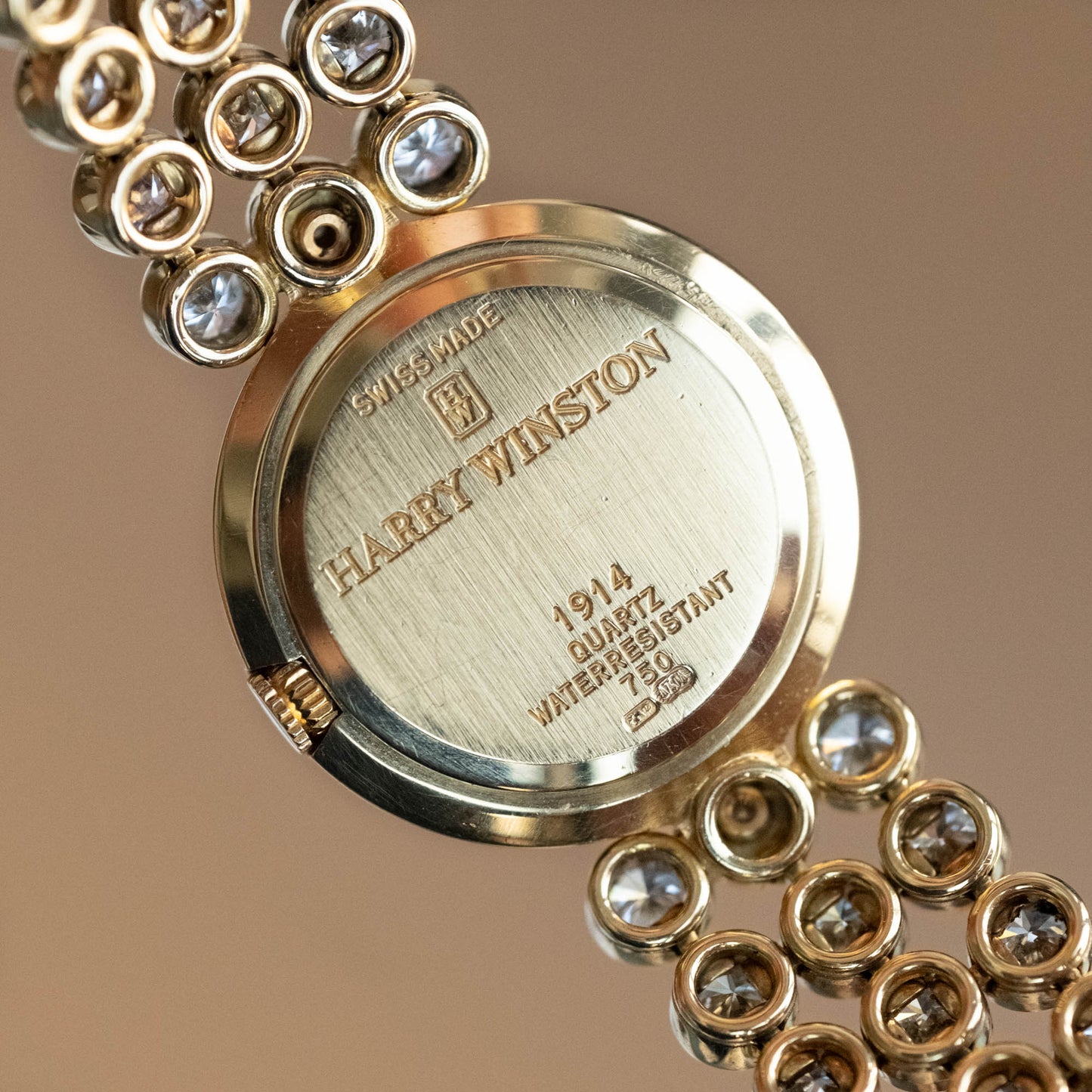 Harry Winston Premier ref.1914 Diamond Set Pavé de 1997