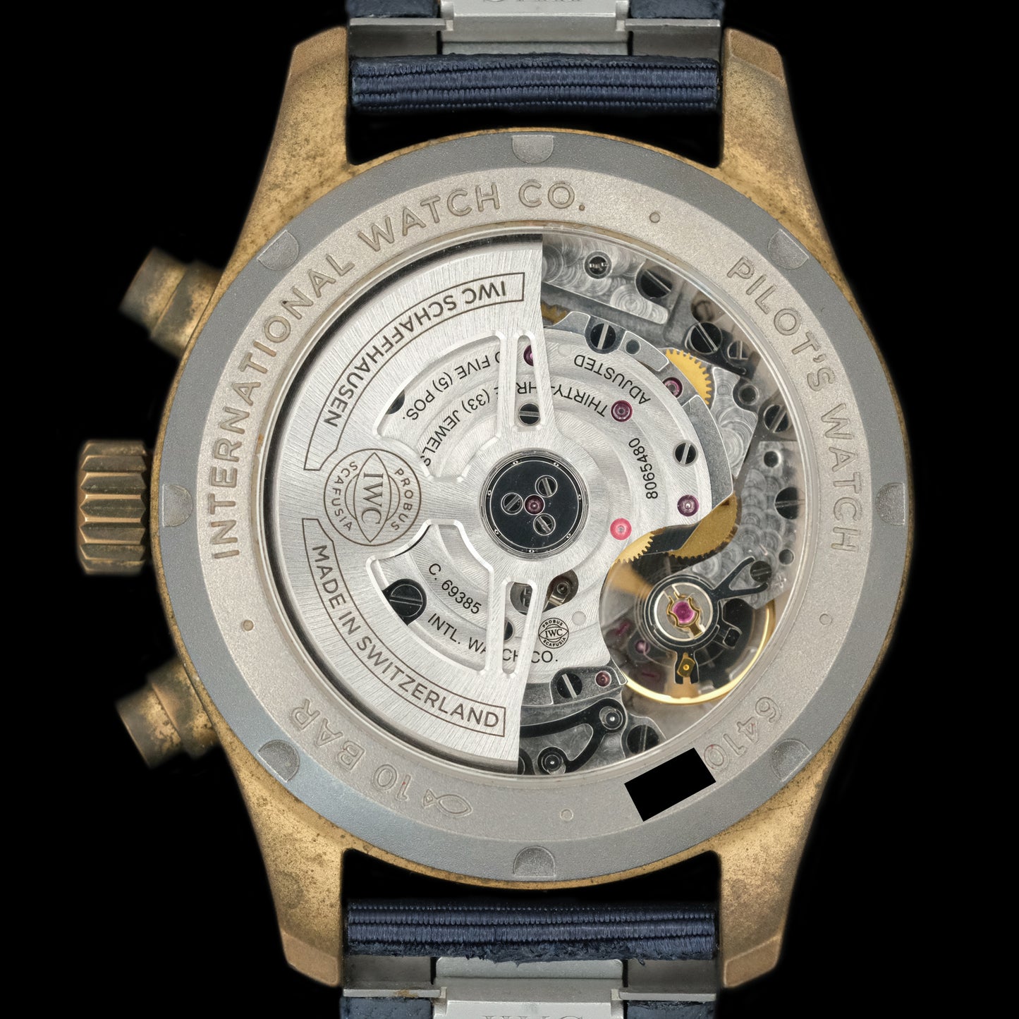 IWC Pilot Chronograph Bronze IW388109 Full-Set de 2023