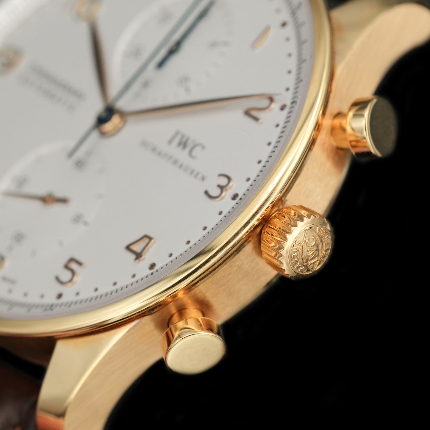 IWC Portugieser Chronograph 18k IW371480 Full-Set de 2022