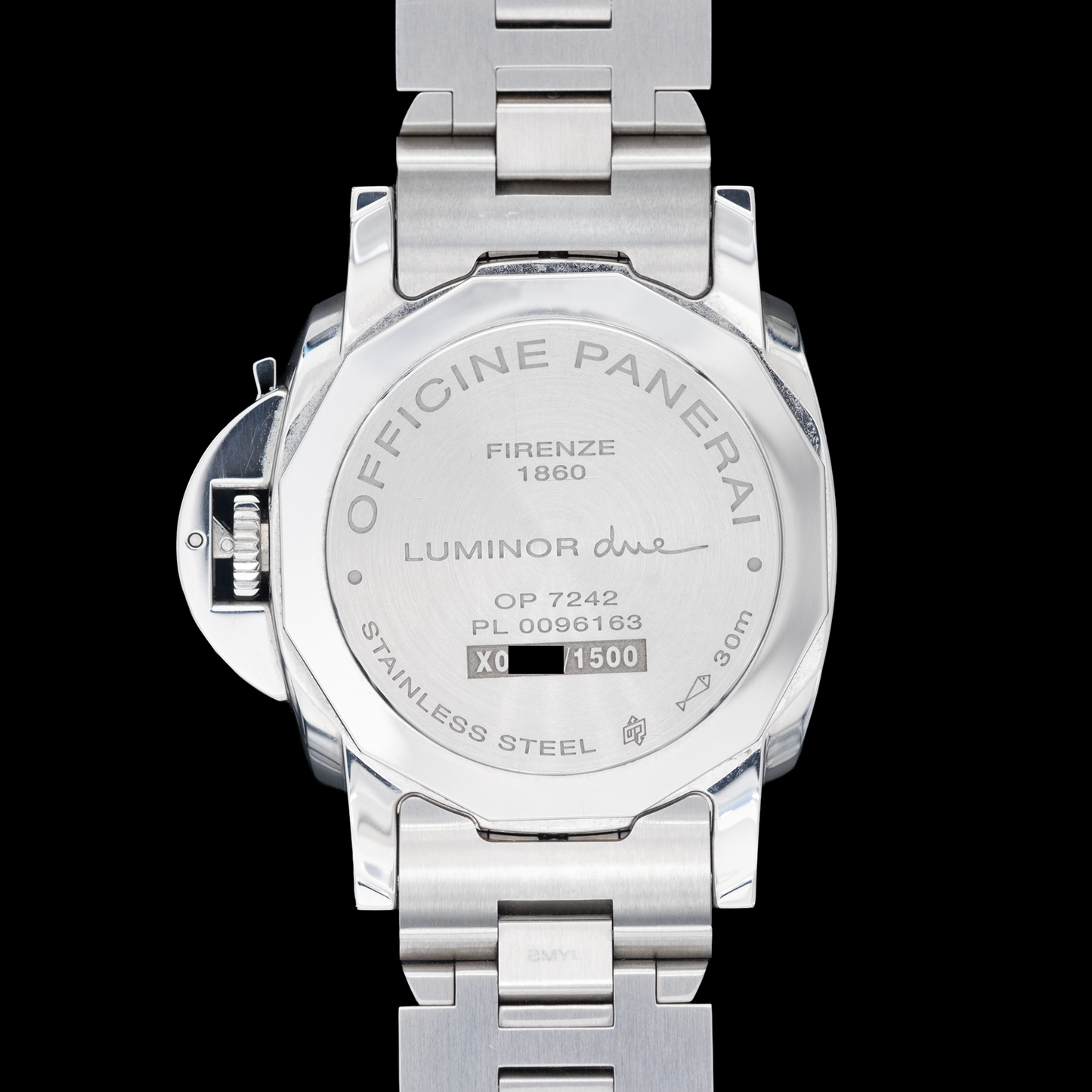 Panerai Luminor Due 38mm Steel Blue Dial Ref. PAM01123 de 2023 Full Set