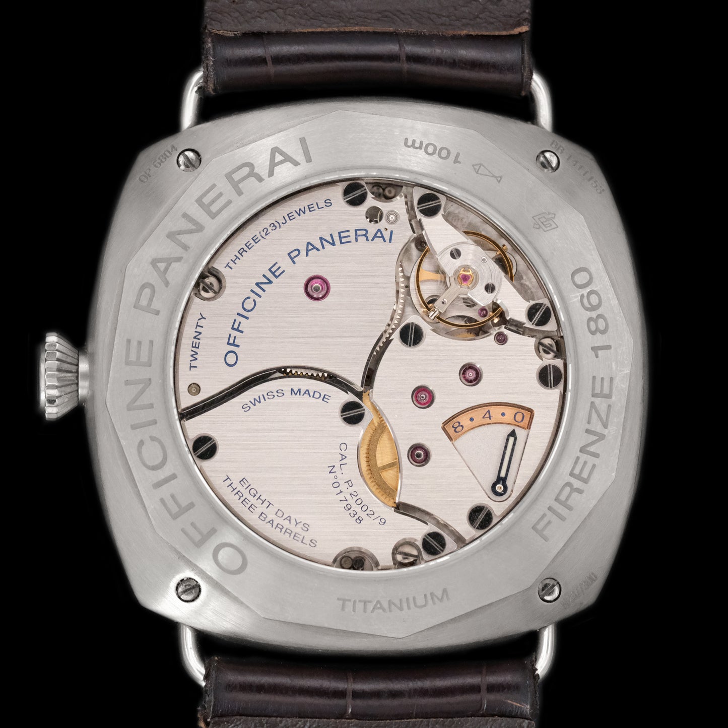 Panerai Radiomir 8 days Titanium PAM00346 de 2015
