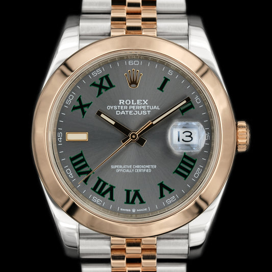 Rolex Datejust "Wimbledon" Rose Gold Jubilee 126301 del 2021