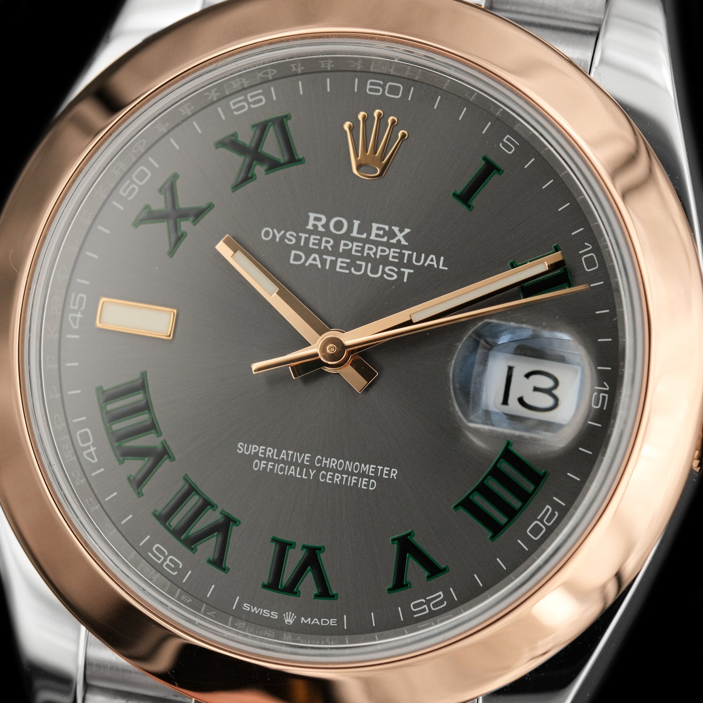 Rolex Datejust "Wimbledon" Rose Gold Jubilee 126301 del 2021