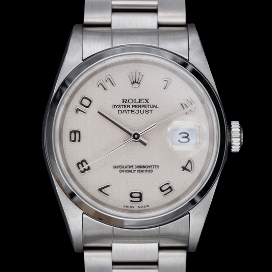 Rolex Datejust Ivory 36mm Ref. 16200 Jubilee Dial de 2000