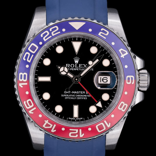 Rolex GMT Master II Pepsi Oro Blanco 18k 116719BLRO de 2014