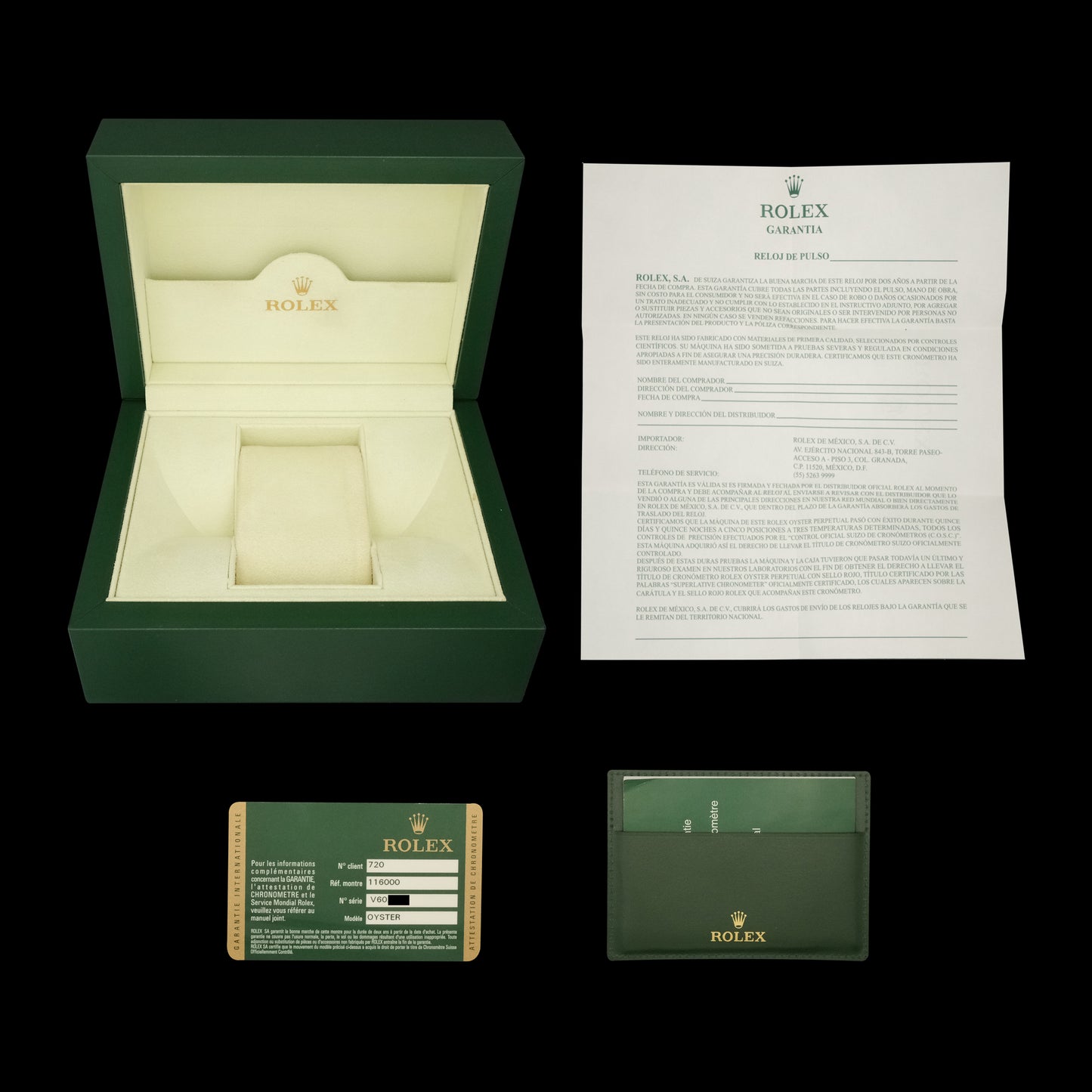 Rolex Oyster Perpetual 36mm NUEVO 116000 Ocean Explorer Full-Set de 2012