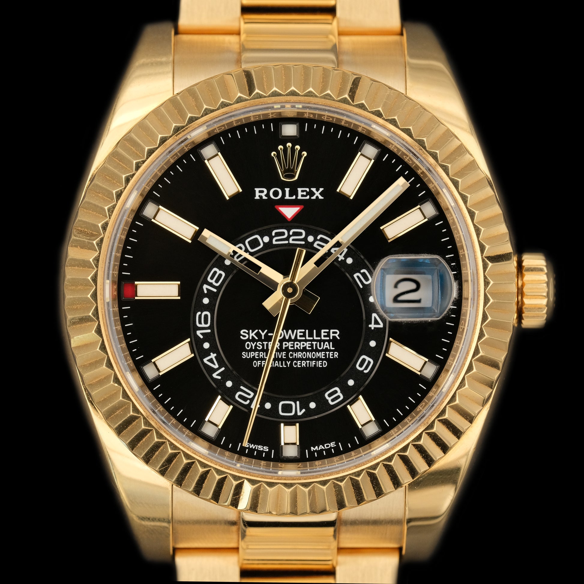 Rolex Sky-Dweller Oro Amarillo 326938 de 2019
