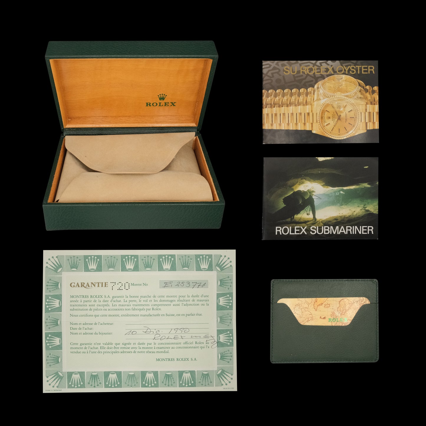 Rolex Submariner ref.5513 Vintage Full-Set de 1990