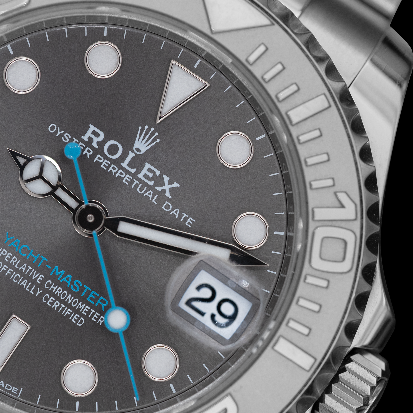 Rolex Yacht - Master 37mm Rhodium Dial Ref. 268622 Full Set de 2023