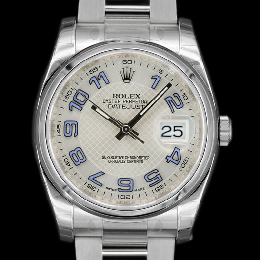 Rolex Datejust 116200 Arabic NUEVO Full-Set de 2016
