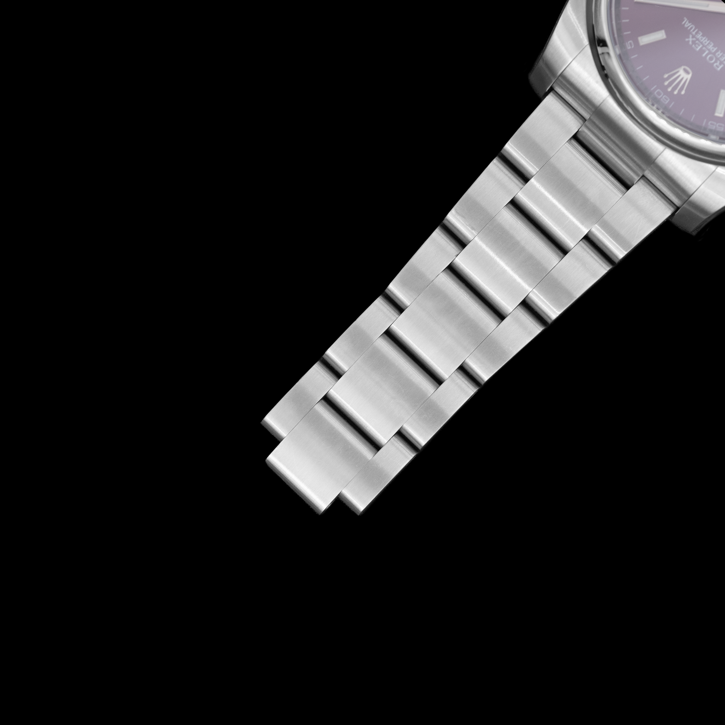Rolex Oyster Perpetual Grape Purple Dial 36 mm Ref. 116000 Full Set de 2015