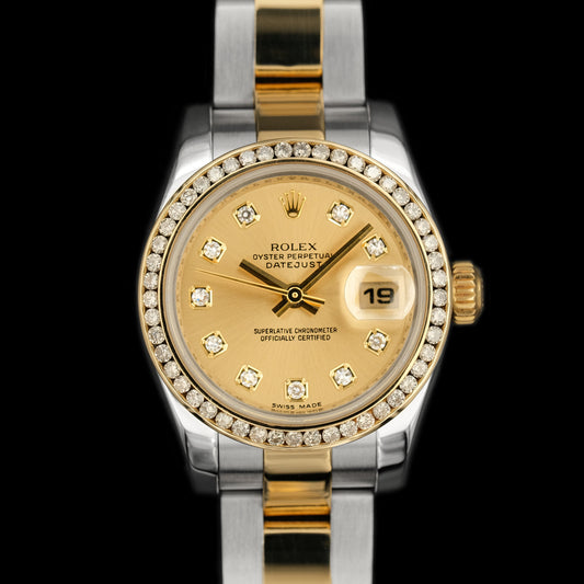 Rolex Datejust 26mm Champagne 179163 de 2009