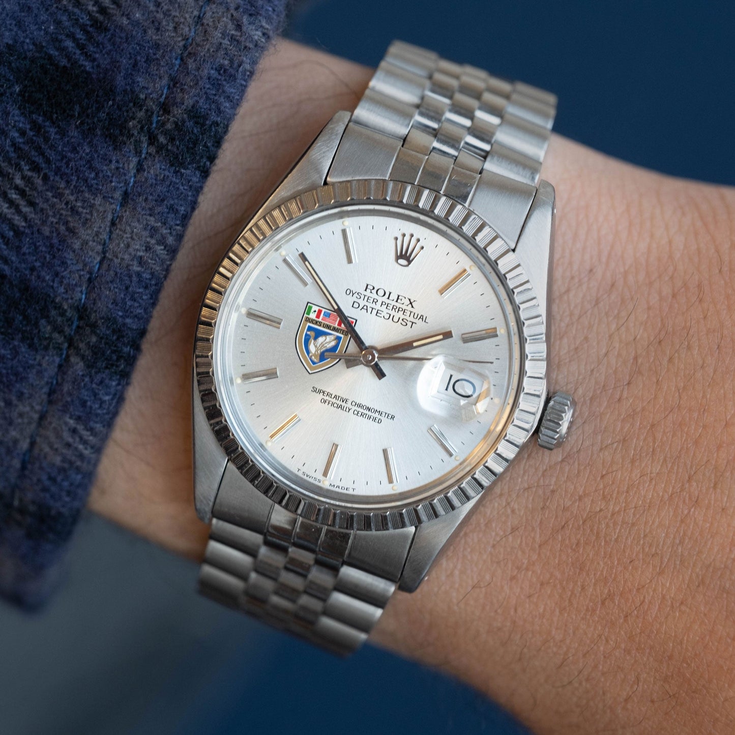 Rolex Datejust ref.16030 "Ducks Unlimited" de 1979