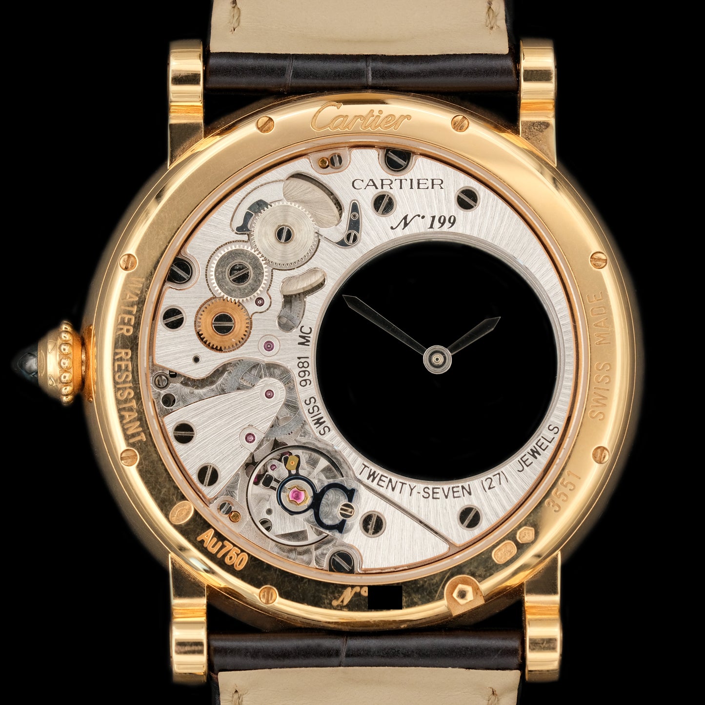 Cartier Rotonde Mysterious Hours 3551 de 2018