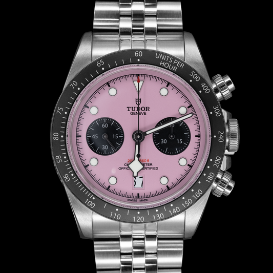 Tudor Black Bay Chronograph "Miami Pink" 41 mm Ref. 76360N Full-Set del 2024
