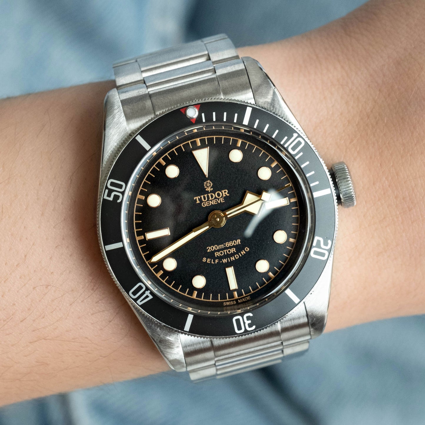 Tudor Heritage Black Bay "Smiley" 79220N de 2015