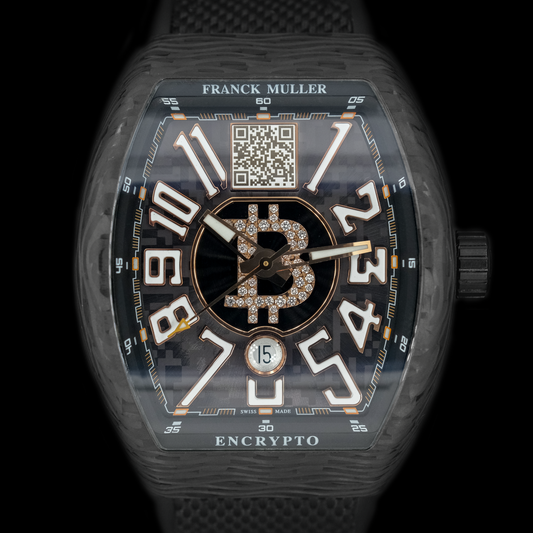Franck Muller Vanguard Carbon Bitcoin 82/500 de 2020