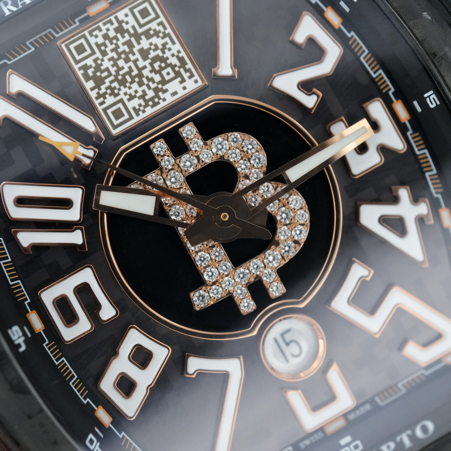 Franck Muller Vanguard Carbon Bitcoin 82/500 de 2020