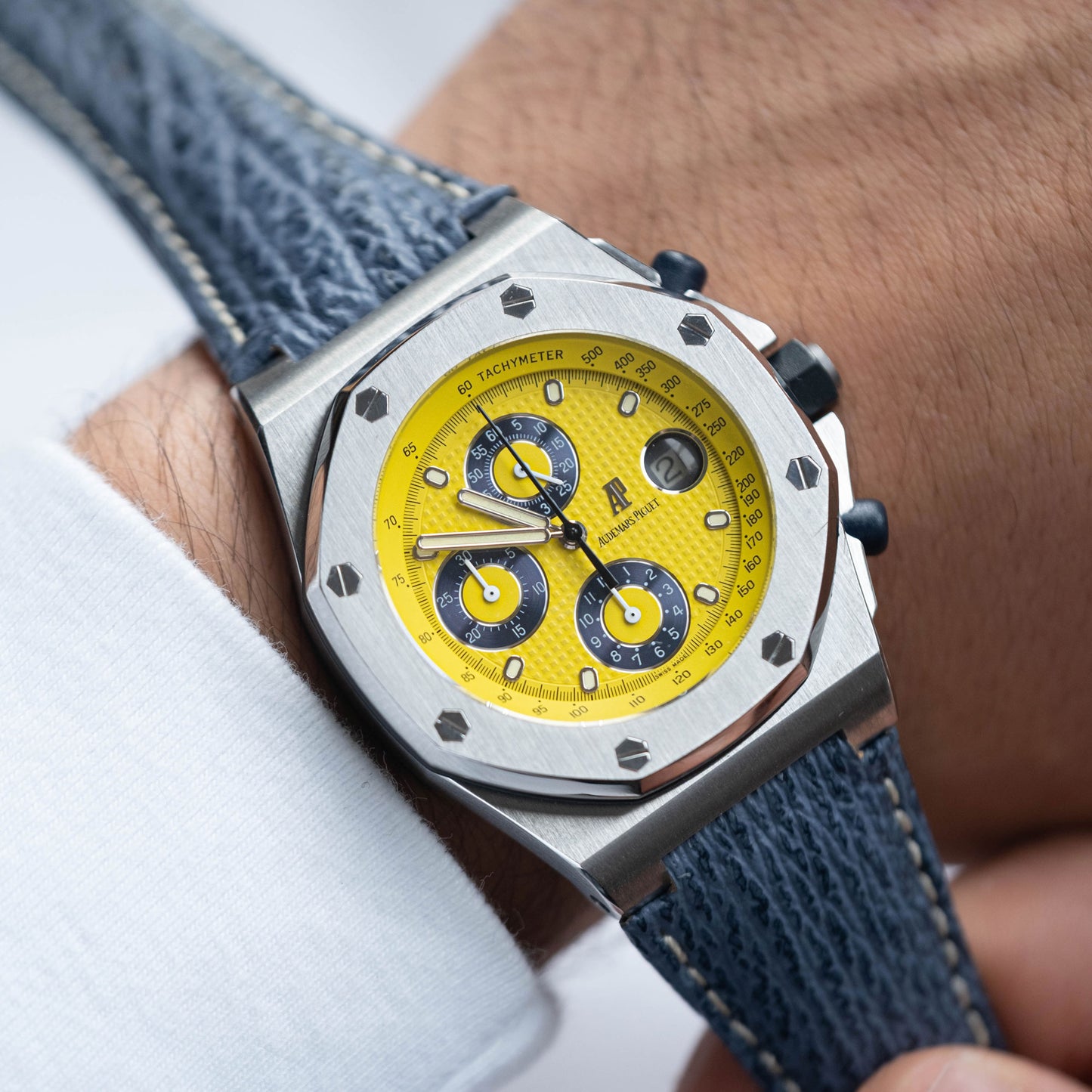 Audemars Piguet Royal Oak Offshore Chronograph "Tropical Yellow" ref.25770ST de 1997