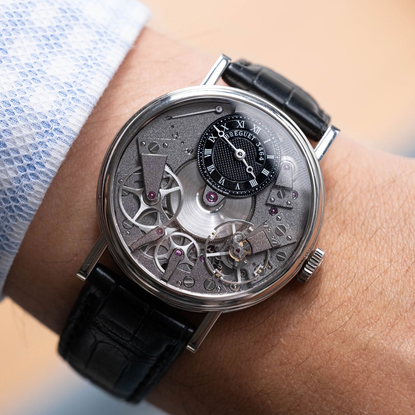 Breguet Tradition Oro Blanco 18kt ref.7027BB/G9/9V6 del 2010