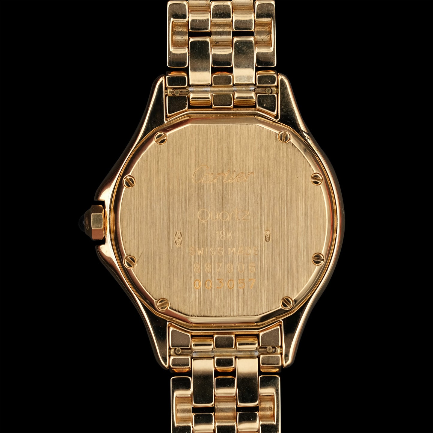 Cartier Cougar 18k Yellow Gold "Ladies" ref.887906 de 1990´s