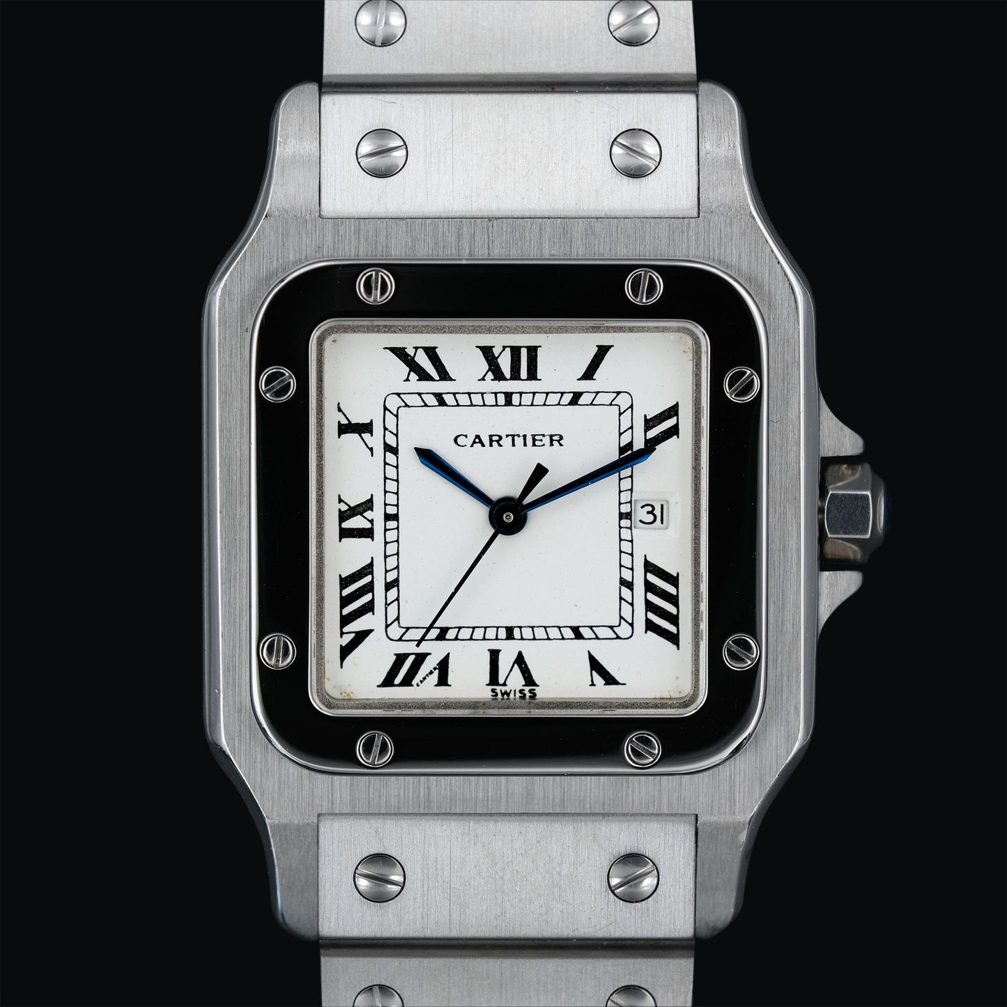 Cartier Santos Carrée ref.2960 de 1980´s