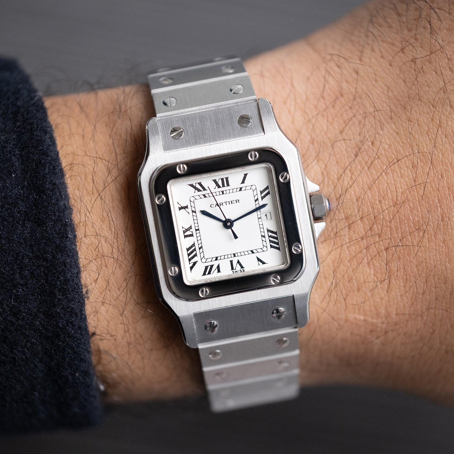 Cartier Santos Carrée ref.2960 de 1980´s