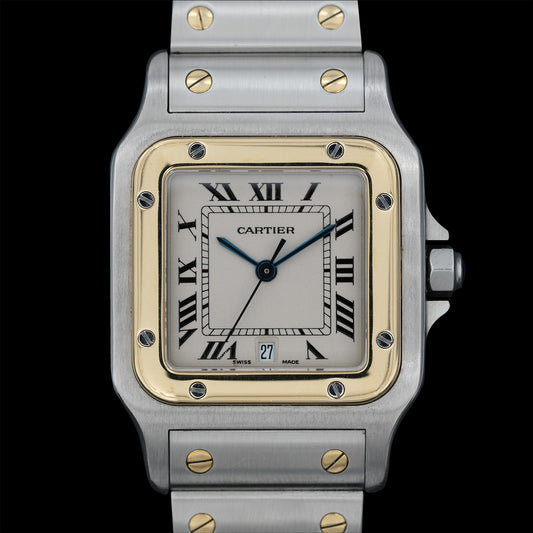 Cartier Santos Galbée ref.1566  Quartz de 2000´s