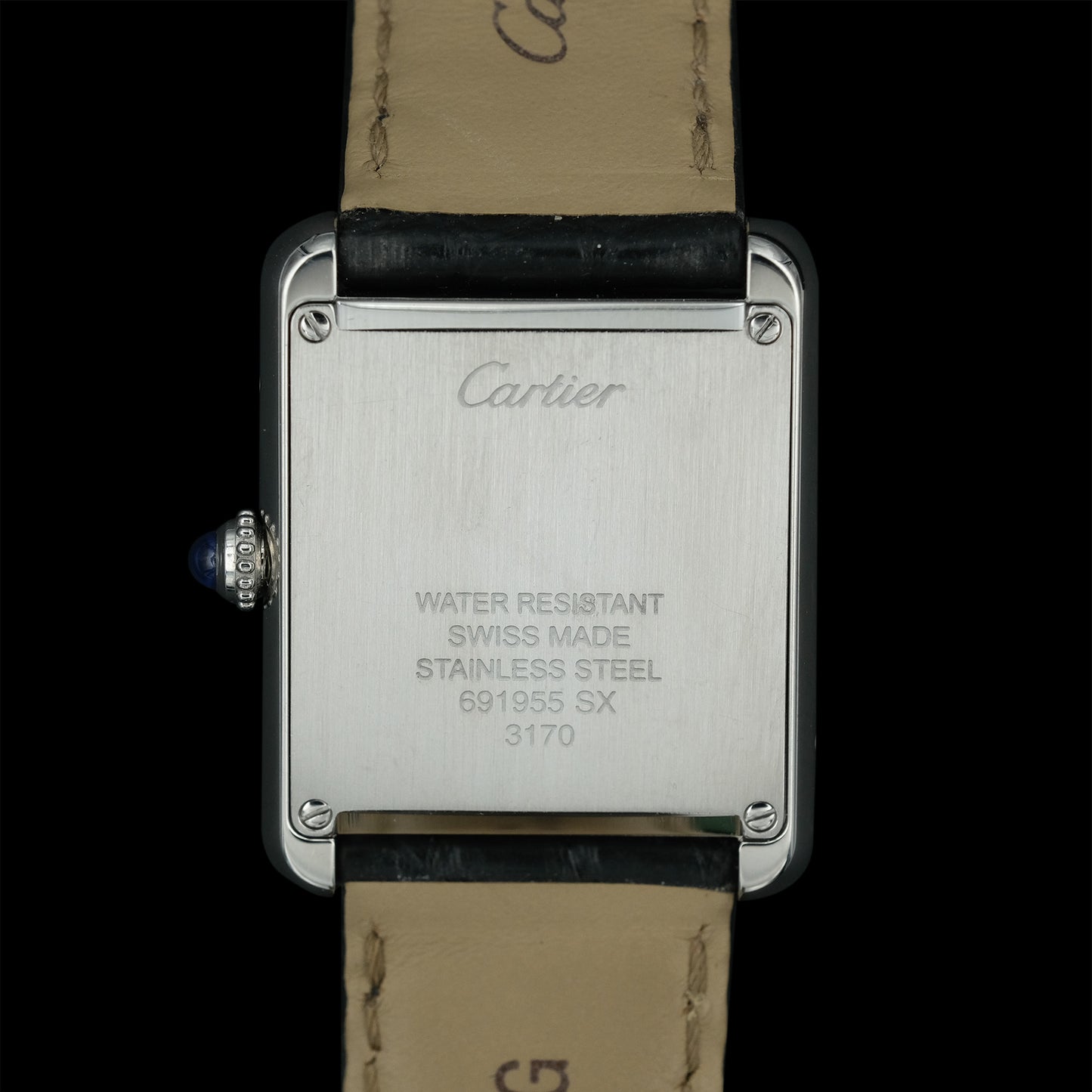 Cartier Tank Solo Fullset ref.3170 del 2013