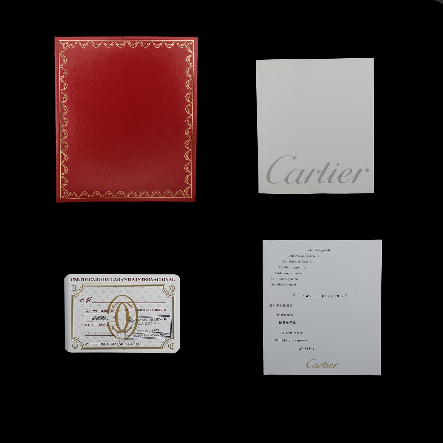 Cartier Tank Solo Fullset ref.3170 del 2013