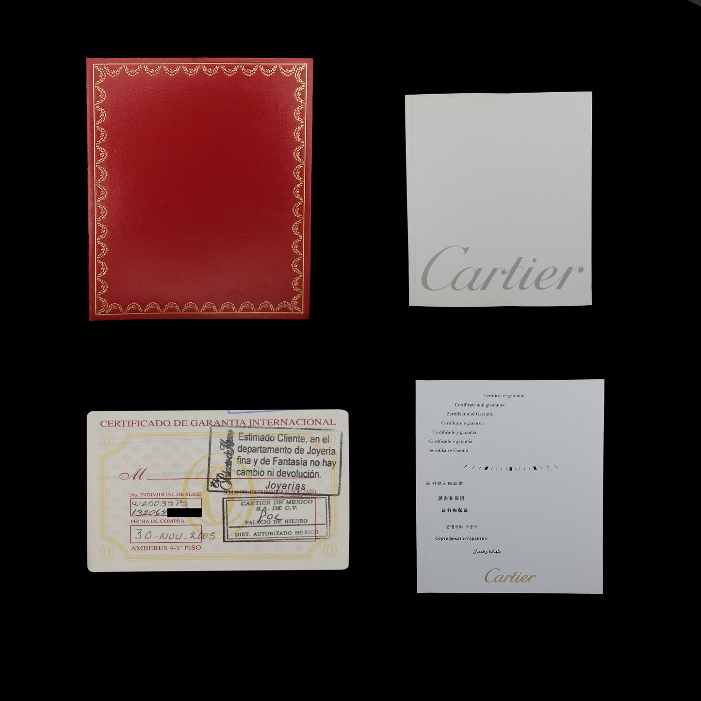 Cartier Panthère "Lady" Quartz ref.1320 fulset del 2005