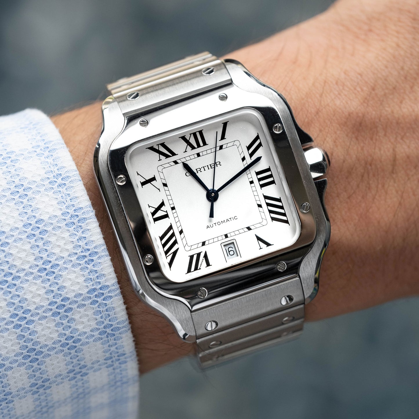 Cartier Santos de Cartier "Large"  ref.WSSA018 fullset del 2022