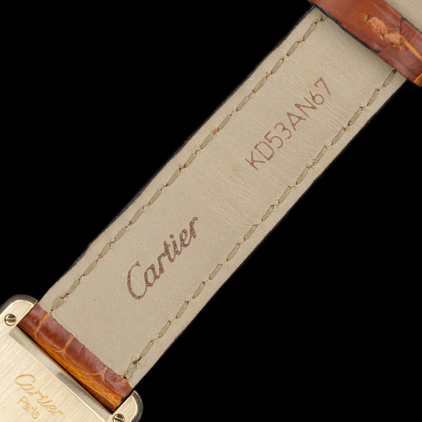 Cartier Tank Louis ref.66001 Quartz de 1990s