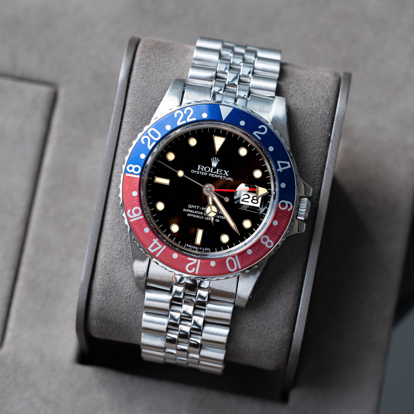 Rolex GMT Master II "Pepsi" ref.16750 de 1984