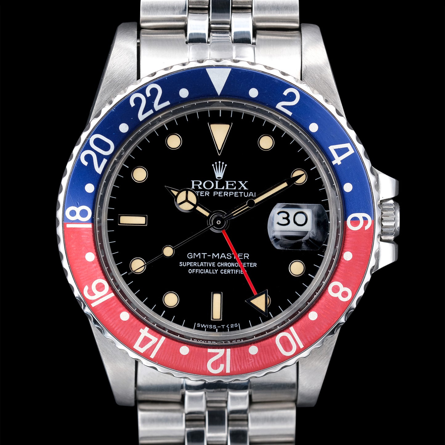 Rolex GMT Master II "Pepsi" ref.16750 de 1984