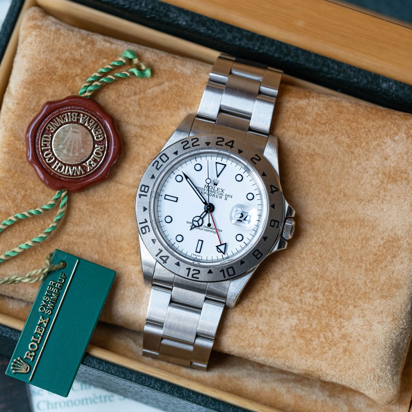 Rolex Explorer ll "Polar" Fullset  Ref.16570 de 1999