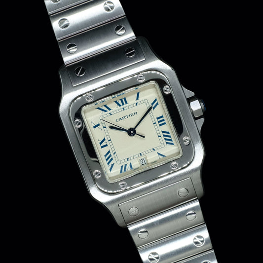 Cartier Santos Galbée Quartz de 1990