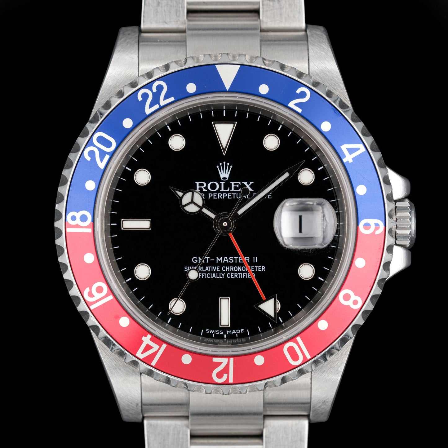 Rolex GMT Master ll ref.16710 Stick Dial del 2007